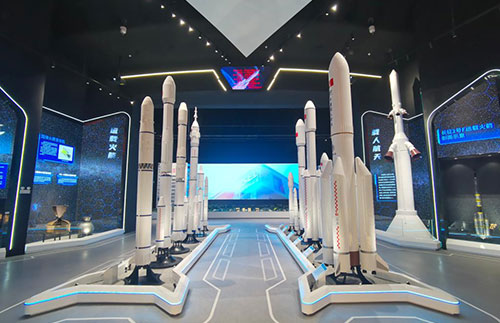 中国航天博物馆开馆 可沉浸式体验火箭发射现场